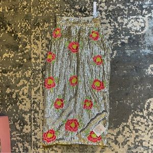 ASOS Design MIDI Skirt in Floral size 6